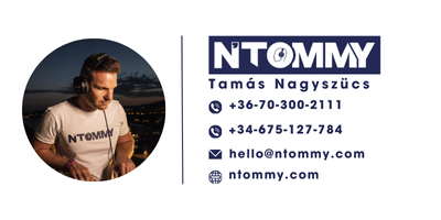 DJ N'Tommy - zenei szolgáltatás, rendezvény hangosítás, élő közvetítés